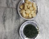 आलू पालक (aloo palak recipe in Hindi) रेसिपी चरण 1 फोटो