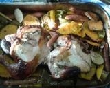 Foto del paso 2 de la receta: Pollo a la naranja y curry en horno de barro