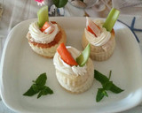 Foto del paso 5 de la receta: Volovanes rellenos de atún y queso crema