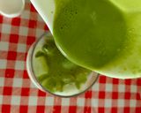 Foto langkah ke 3 dari resep Ice Lava Matcha.