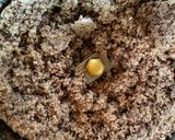 A picture of step 1 of Matcha Mochi Moon Cake.