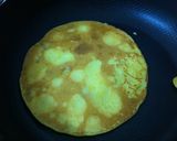 Hình bước làm 4 của món Pancake bí đỏ