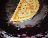 A picture of step 4 of Cheese masala tortilla wraps.