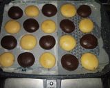 عکس مرحله 1 از دستور کلوچه شطرنجی بدون فر🍪💫
