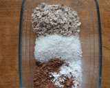 Foto del paso 1 de la receta: Budín rápido de avena y cacao (en microondas)