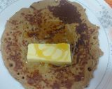 A picture of step 4 of Quinoa flour pancakes 🥞😋.