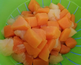 Foto del paso 2 de la receta: Pudding de calabaza con manzana