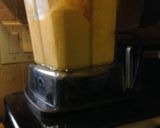 A picture of step 9 of Homemade Mango Pineapple Ice Cream.