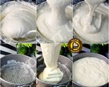 A picture of step 2 of European Sponge Cake Without Oil And Butter With Only Four Ingredients.