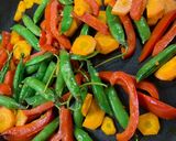 Sült zöldség recept fázis 1 fotója