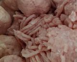 Foto del paso 1 de la receta: Albóndigas al vapor con salsa de tomate MCC