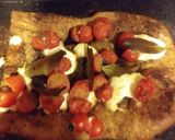 A picture of step 9 of Hacked 'Bread' \ Pizza (Low Carb/Calorie).