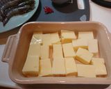 蒜蓉蛋豆腐蒸蝦的食譜步驟4照片