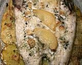 Foto del paso 15 de la receta Merluza del pincho al horno, con patatas y ajos