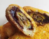 Foto langkah ke 5 dari resep Roti Goreng Pisang Coklat.
