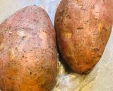 A picture of step 1 of Quick Sweet Potato 🍠 Soup 🥣.