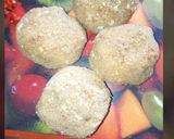 A picture of step 4 of Marshes potatoes ball.