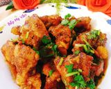 Hình bước làm 4 của món Sườn non kho mặn ngọt