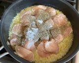 A picture of step 4 of Chicken Parmesan Pasta.