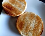 A picture of step 1 of My Airfry Breaded Chicken Fillet Burger 🥰.