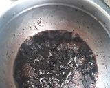 A picture of step 2 of Blueberry jam Ice cream burfi.
