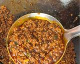A picture of step 4 of Mapo Tofu (麻婆豆腐).