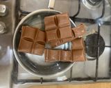 A picture of step 4 of Caramel Shortbread.