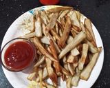 स्वीट पोटैटो फ्रेंच फ्राई  रेसपी (Sweet potato french fry recipe in marathi) रेसिपी स्टेप 4 फोटो 