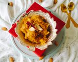 A picture of step 3 of RAVA SHEERA (kesari Halwa) Ganesh chaturthi special 😋.