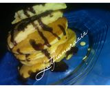 Foto langkah ke 5 dari resep Souffle pancake(fluffy pancake).