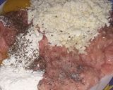 Foto del paso 1 de la receta: Tortitas de pollo con 🧀