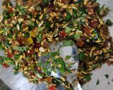 A picture of step 2 of Valentine special paan.