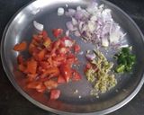 A picture of step 2 of Dal Tadka (Goan style).