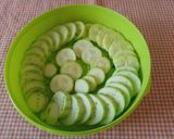 Foto del paso 9 de la receta: Patatas rústicas congeladas en Freidora de Aire con calabacín y mini salchichas al Microondas