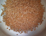 A picture of step 11 of Jini dosa with sambhar.