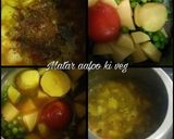 A picture of step 5 of North Indian Breakfast Traditional Thali.