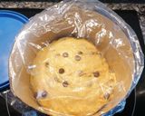 Foto del paso 6 de la receta 167. Panetone de pepitas de chocolate / Masa en panificadora