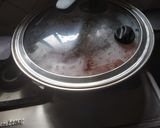 A picture of step 4 of Beetroot Daliya.
