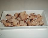 Foto del paso 2 de la receta Ensalada de canónigos y pechuga de pavo