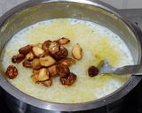 A picture of step 5 of Sago Sabudana Dry Fruits kheer.