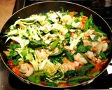 A picture of step 10 of Mike's Spicy Garlic Thai Shrimp & Rice.