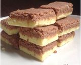 A picture of step 1 of Chocolate milk burfi.