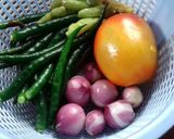 Foto langkah ke 1 dari resep Sambal Padang / Sambal Lado Mudo ala Ceu Kemoh.
