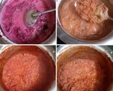 A picture of step 2 of Beetroot Halwa.