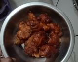 A picture of step 1 of Veg Kadi Pakora.