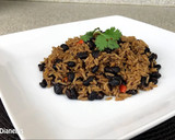 Foto del paso 3 de la receta: Cómo hacer Arroz Congris Cubano con frijoles de lata en 6 Minutos