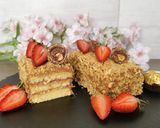 Ferrero Rocher szelet recept fázis 3 fotója