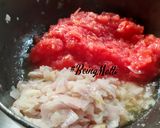 A picture of step 2 of Kaju-Gathiya Nu Shaak(Curry).