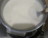 A picture of step 2 of Sagodana and suji kheer.
