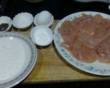 A picture of step 2 of Lemon chicken.